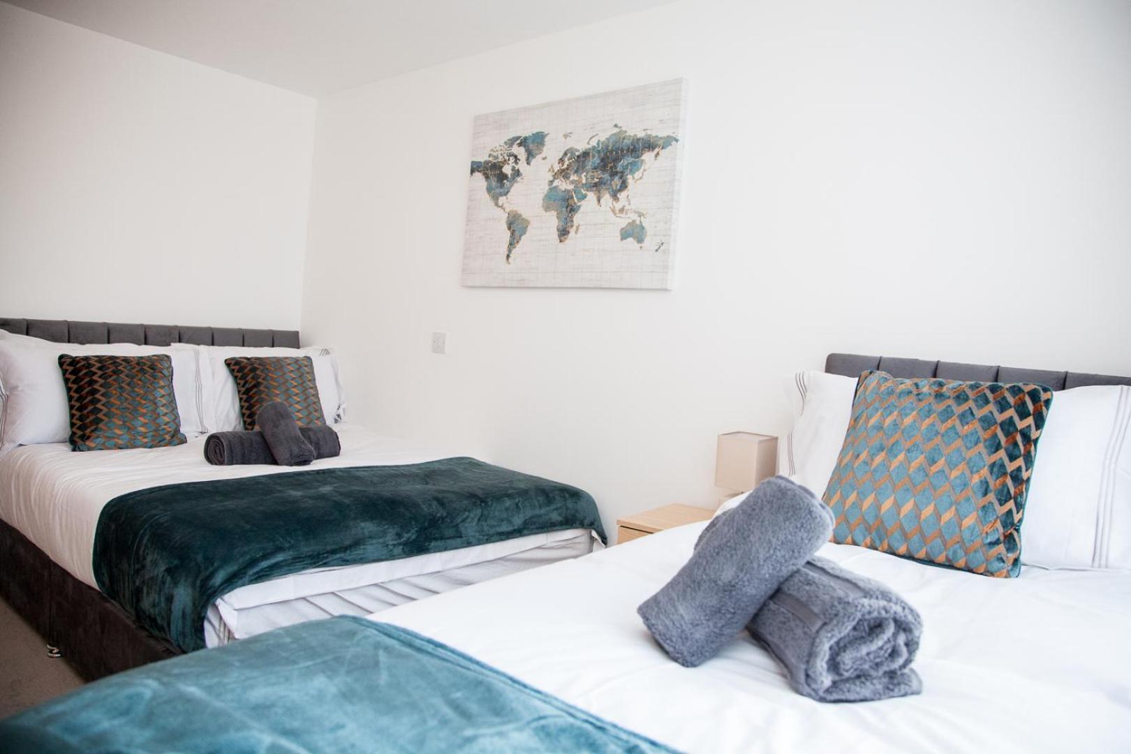 Penthouse - Liverpool City Centre - Nhs Stays - Liverpool Royal Hospital ภายนอก รูปภาพ